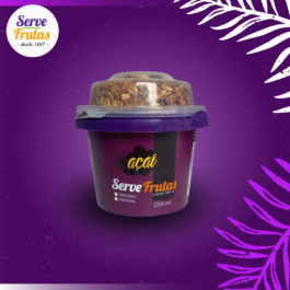 Potinho de Açai com Granola e Pazinha 250 ML