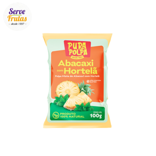 Pura Polpa de Abacaxi/Hortelã