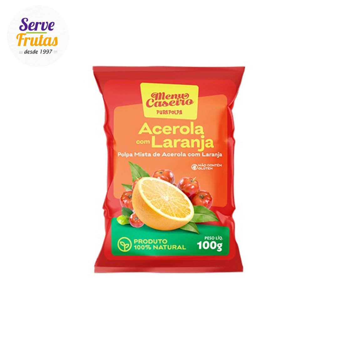 Pura Polpa de Laranja/Acerola