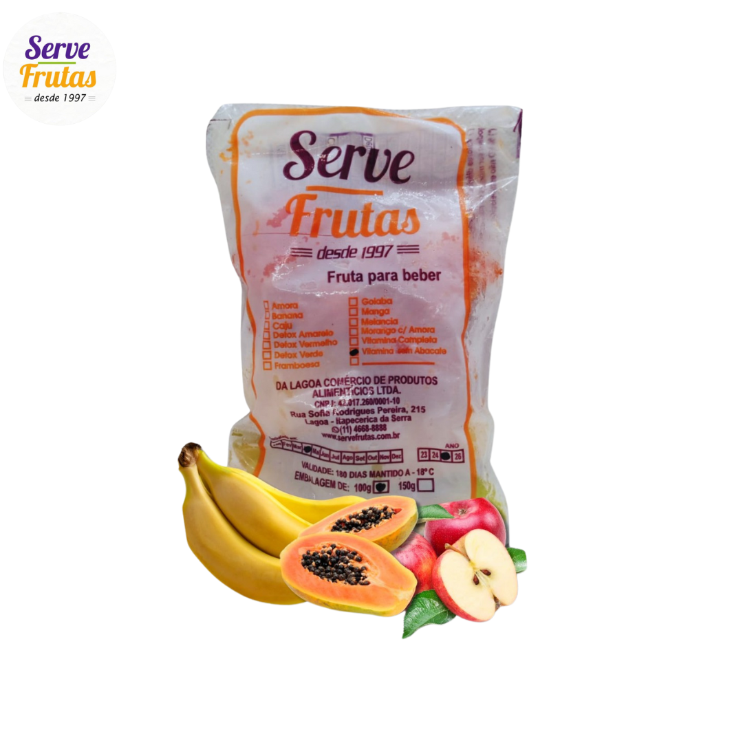 Vitamina com Abacate